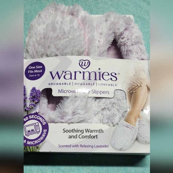 Warmies microwavable slippers - Picture 1 of 6